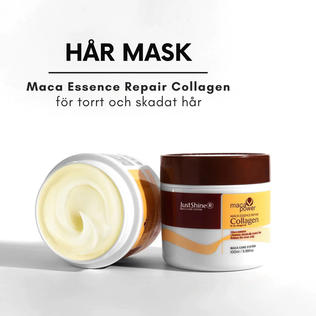 JustShine™ - Hårmask för alla hårtyper