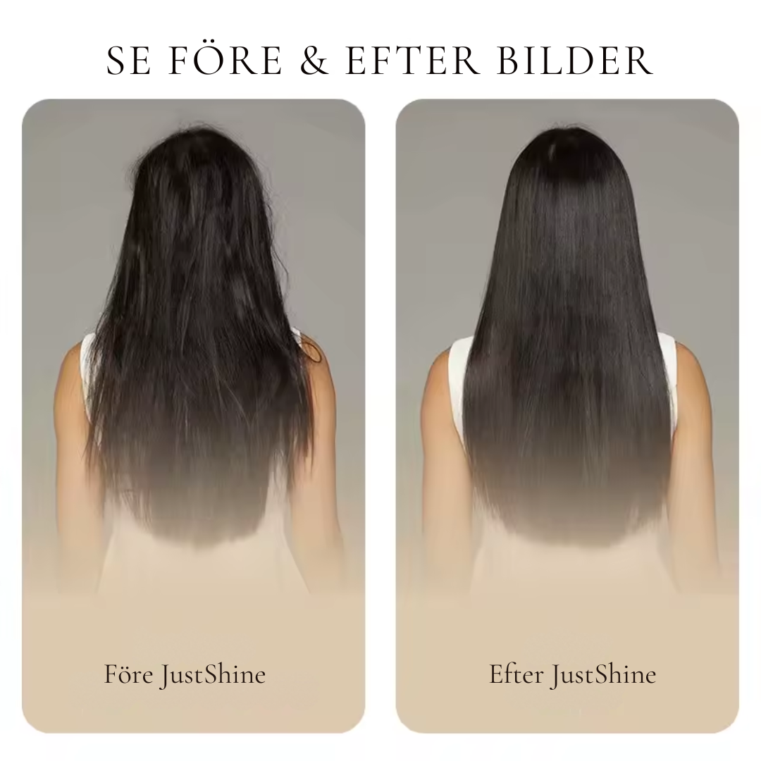JustShine™ - Hårmask för alla hårtyper